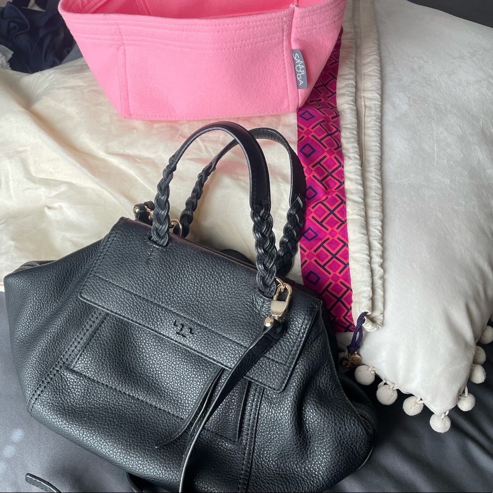 Tory Burch half moon purse